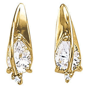 Lab Grown Diamond Stud Earrings