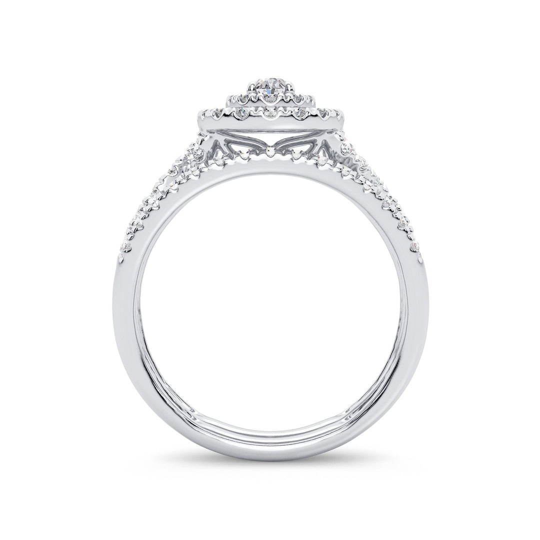 Timeless 14k White Gold Lab Diamond Engagement Ring (1.00 CT)