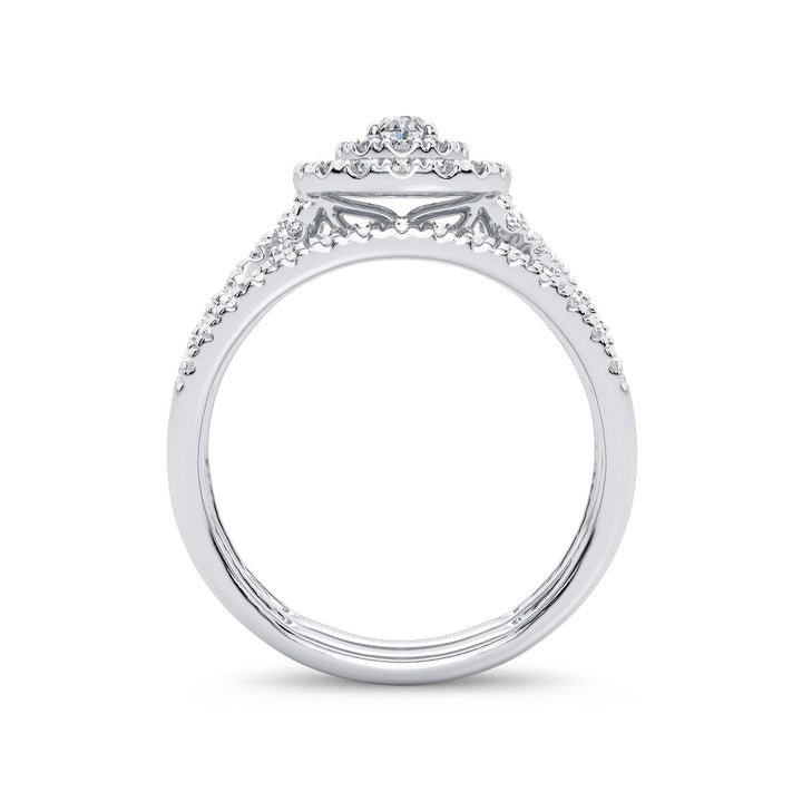 Timeless 14k White Gold Lab Diamond Engagement Ring (1.00 CT)