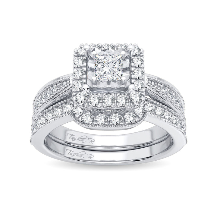 Timeless 14k White Gold Lab Diamond Engagement Ring (0.75 CT)