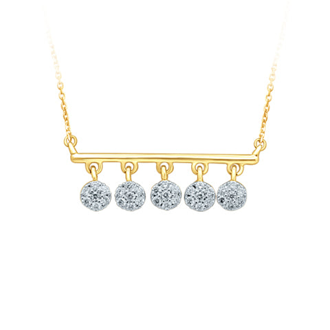 14K 0.50CT Diamond NECKLACE