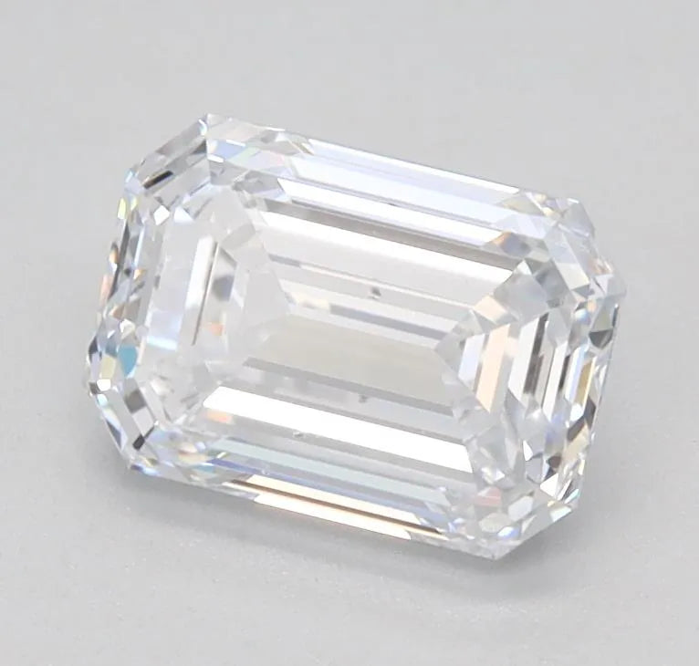 1.02ct Emerald Lab Grown Diamond (Colour E, Clarity VS2, IGI Certified)
