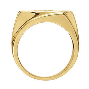 14K White Gold Lab Diamond Mens Channel Ring