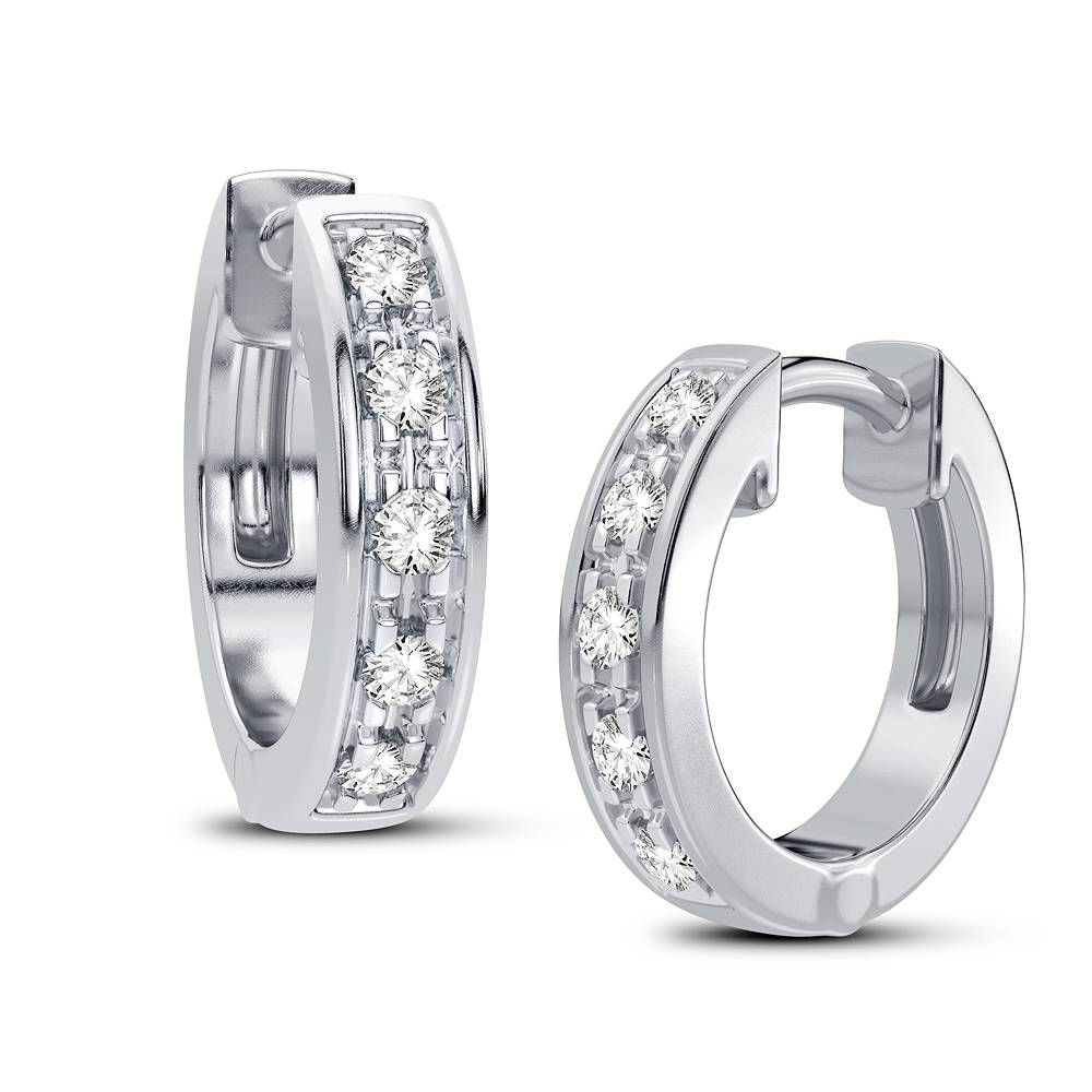 10K 0.05CT Diamond Earring