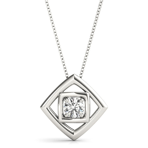 Solitaire Diamond Pendant