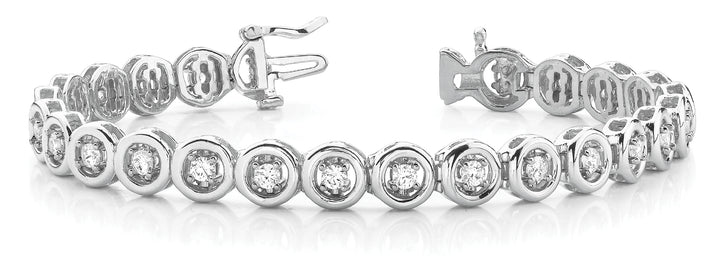 Bracelet In Line Prong Set