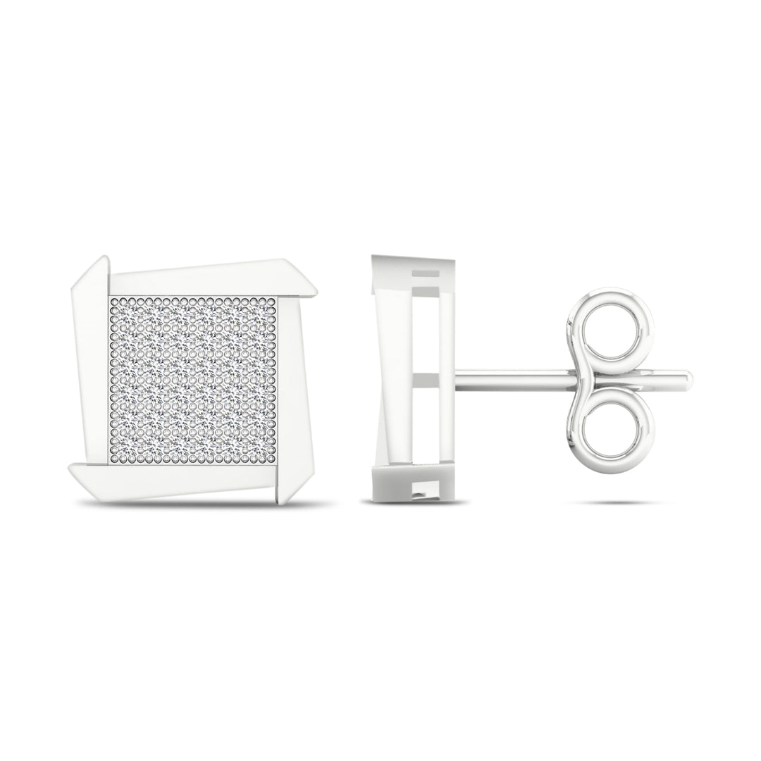 10K 0.25CT Diamond Earring