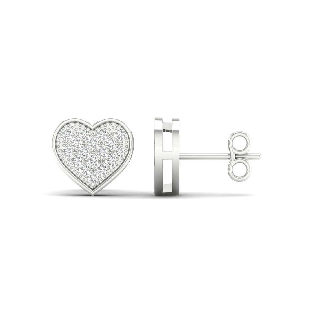 10K 0.10CT Diamond Earring