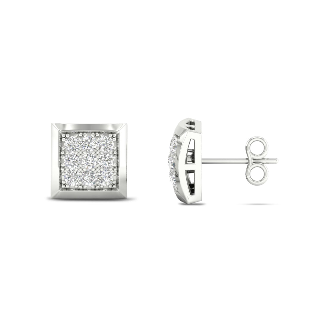 10K 0.05CT Diamond Earring