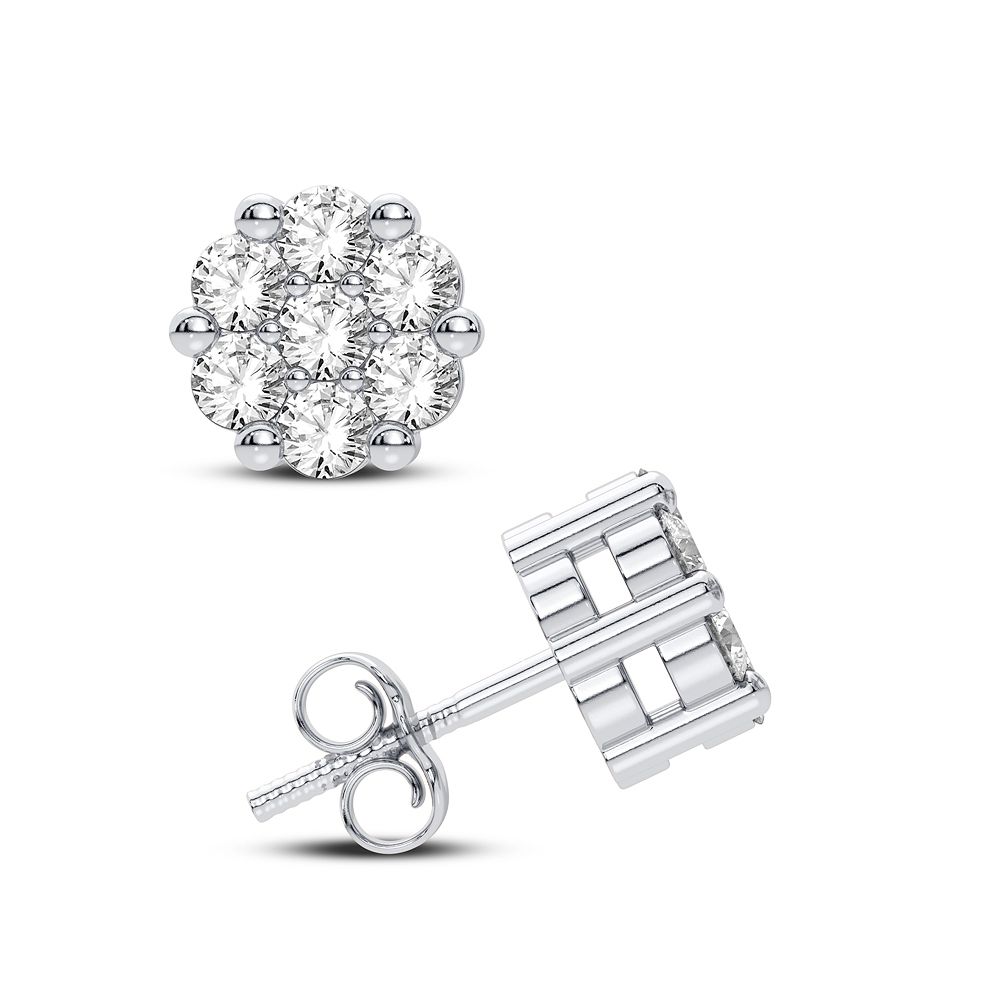 10K 0.36CT Diamond Earring