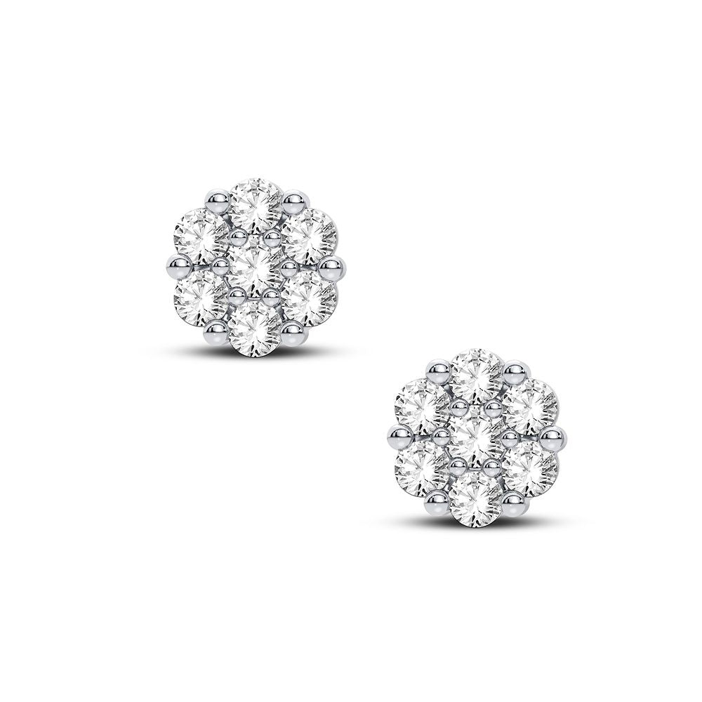 10K 0.14CT Diamond Earring