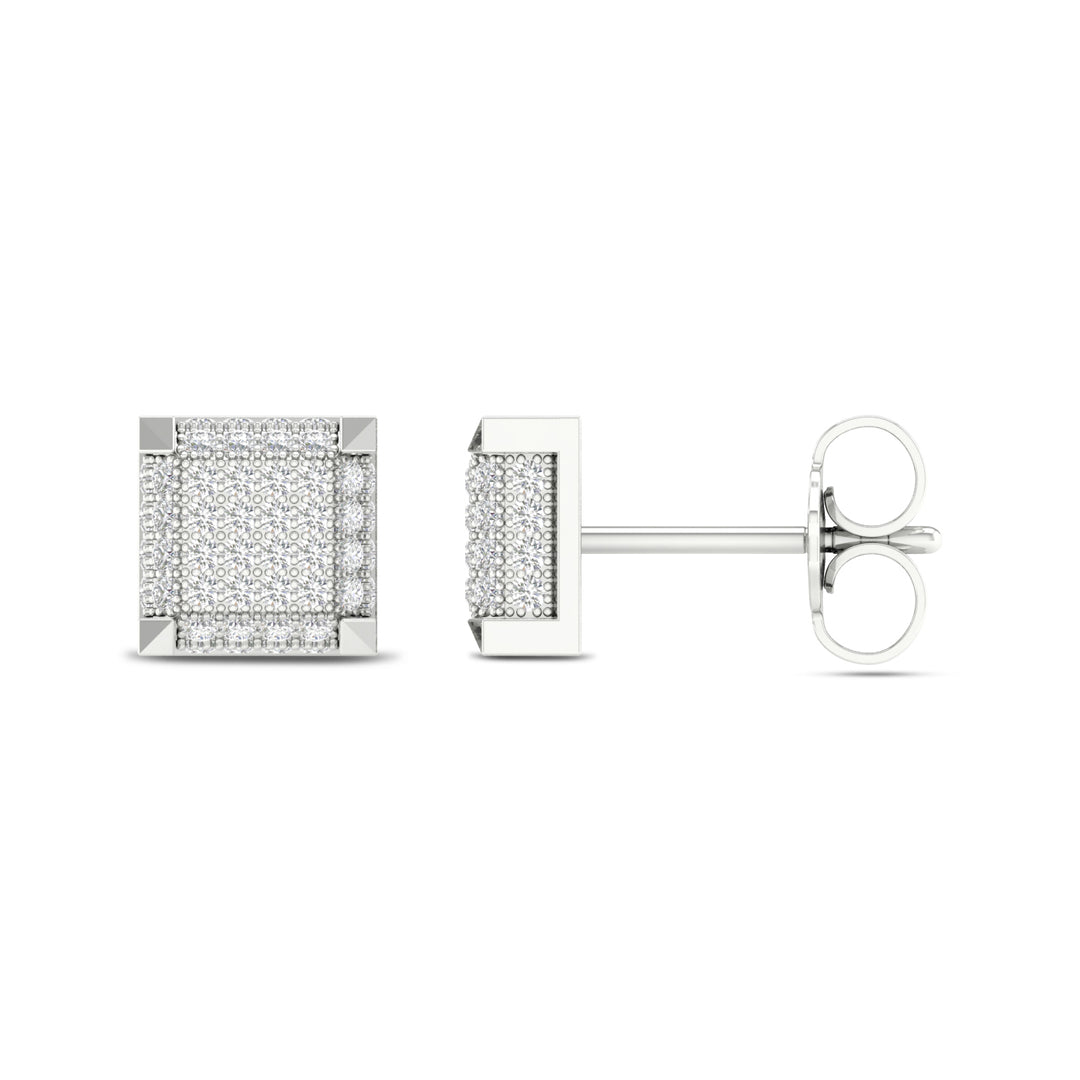 10K 0.33CT Diamond Earring