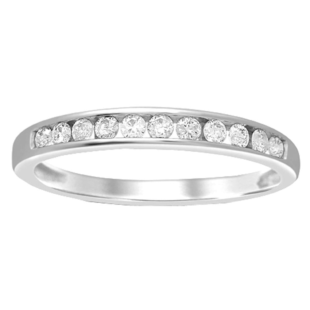 14K 0.27CT Diamond LADIES BAND