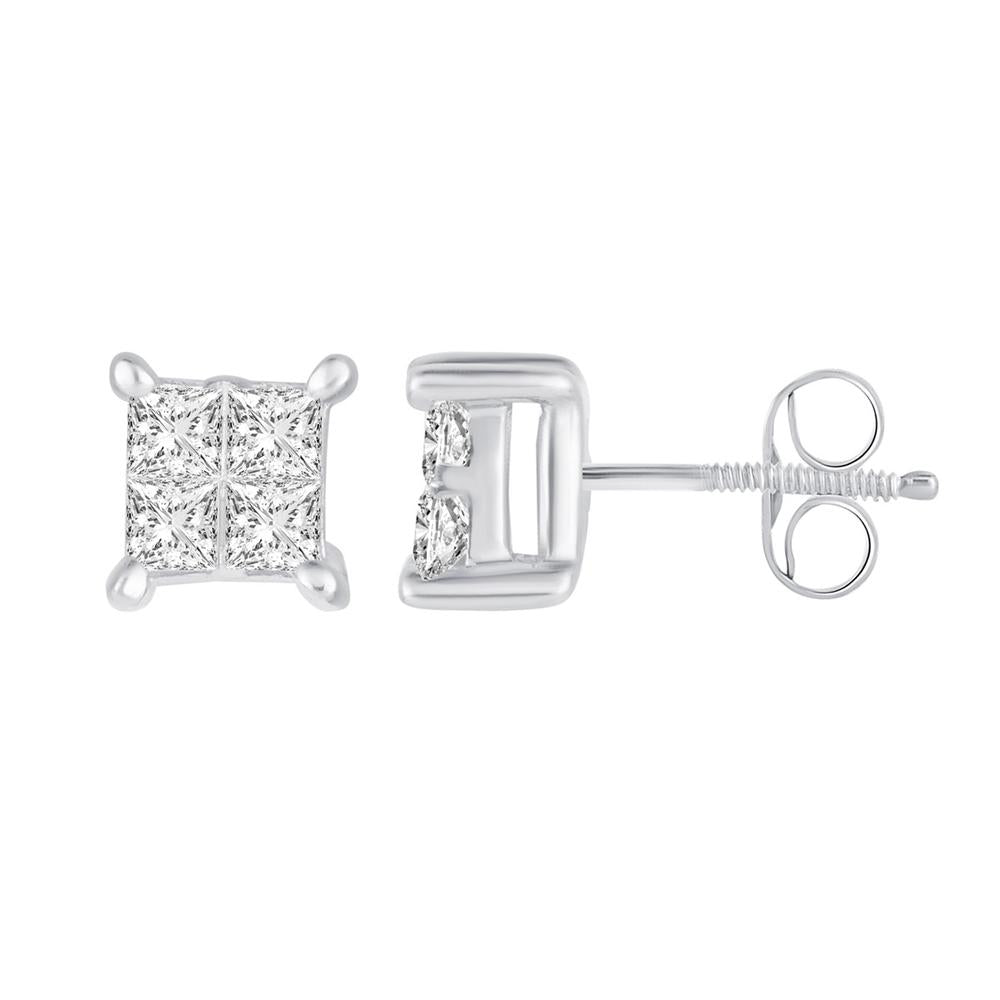 14K 0.25ct Diamond Earring