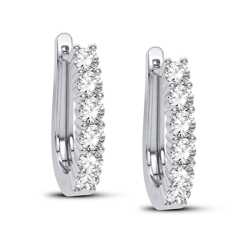 14K 1.00CT Diamond Earring