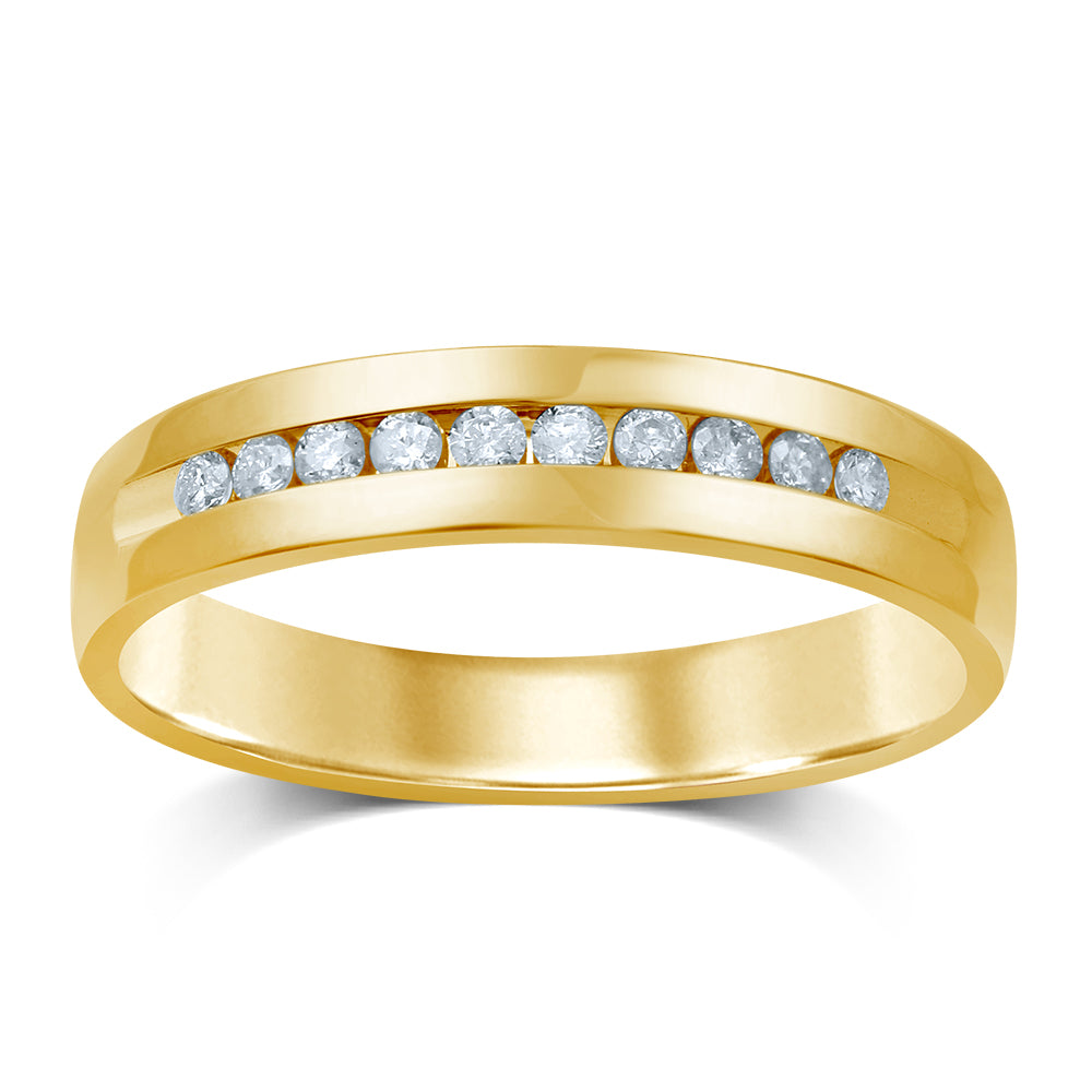 14K 0.25CT Diamond BAND