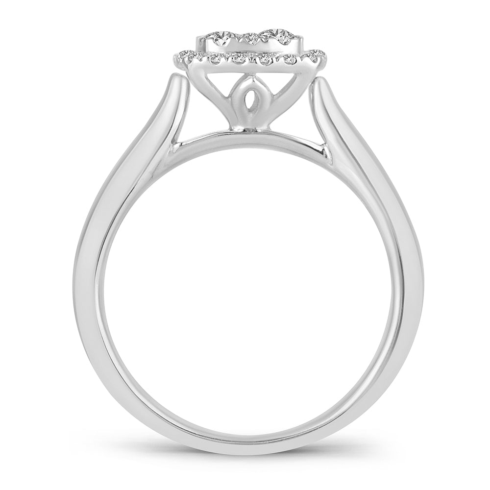 14K  0.48CT  DIAMOND  RING