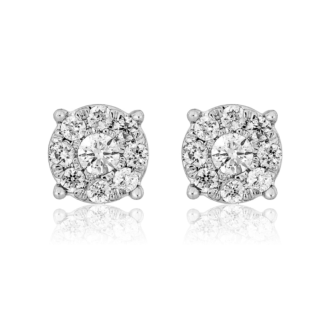 14K 0.50ct Diamond Earring