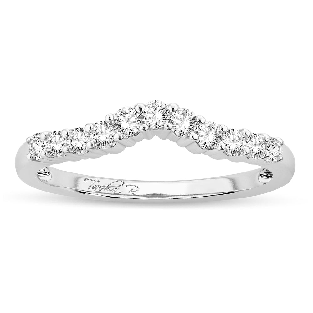 14K 0.34CT Diamond Enhancer Band