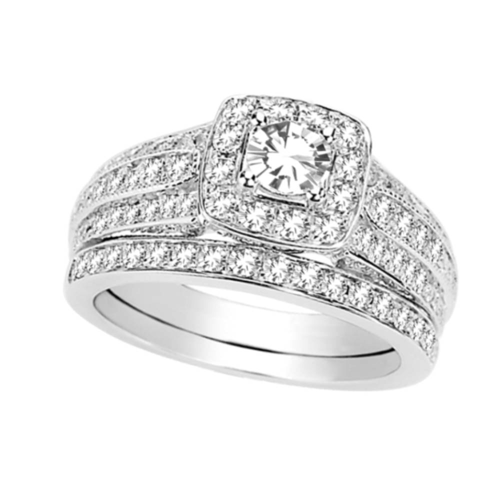 14K 1.38CT Diamond BRIDAL RING