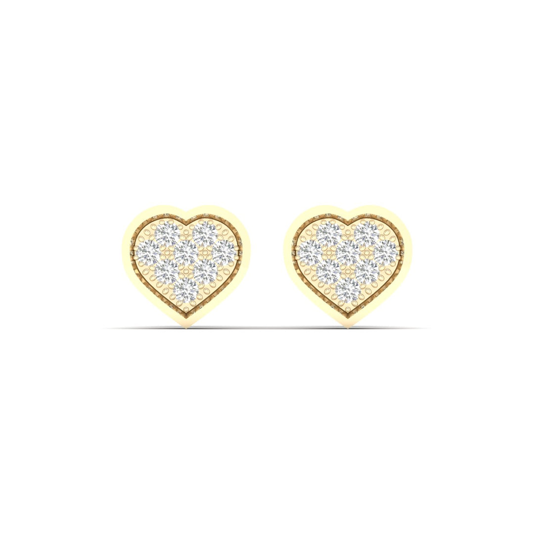 10K 0.05CT Diamond Earring