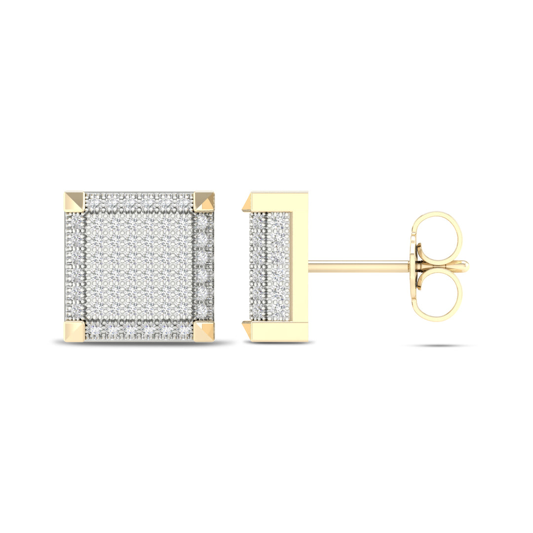 10K 0.50CT Diamond Earring