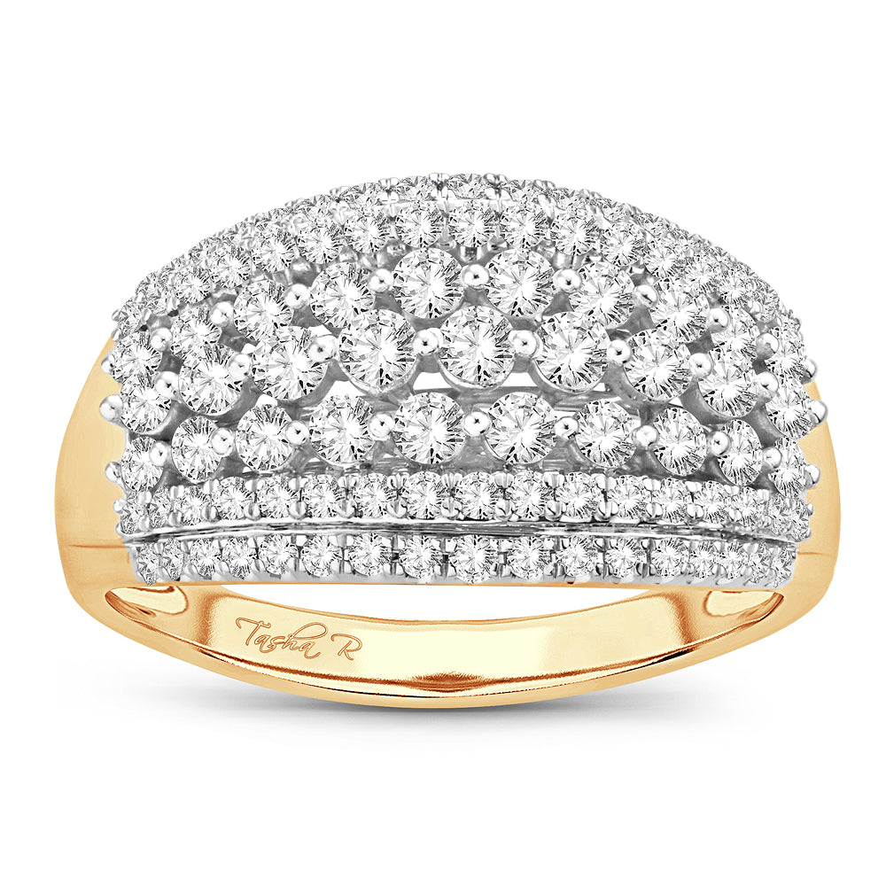 14K 2.00ct Diamond Band