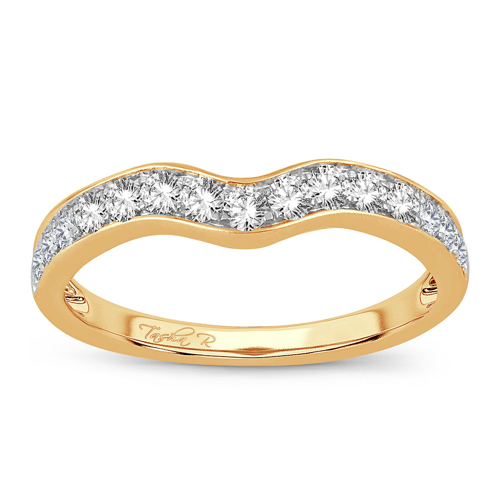 14K 0.50CT Diamond Enhancer Band