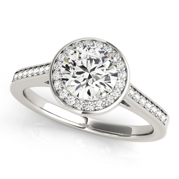 ENGAGEMENT RINGS HALO ROUND