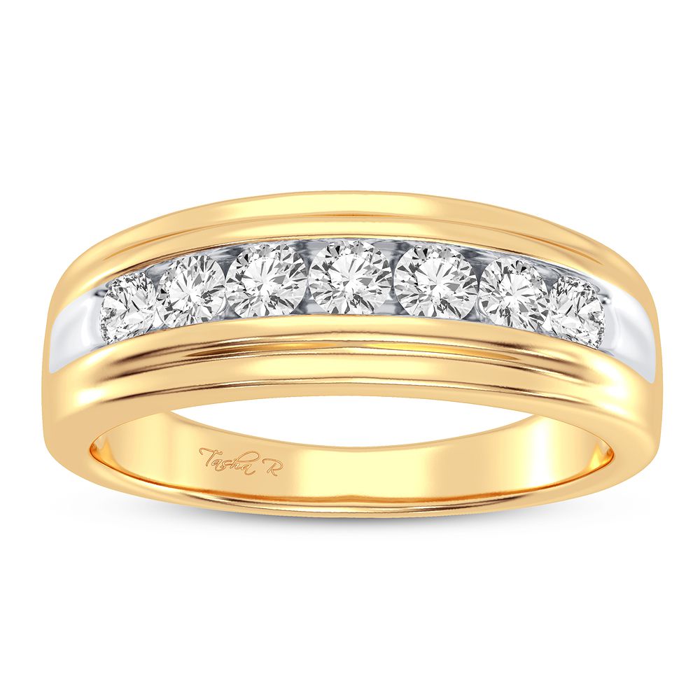 14K 0.44CT DIAMOND BAND