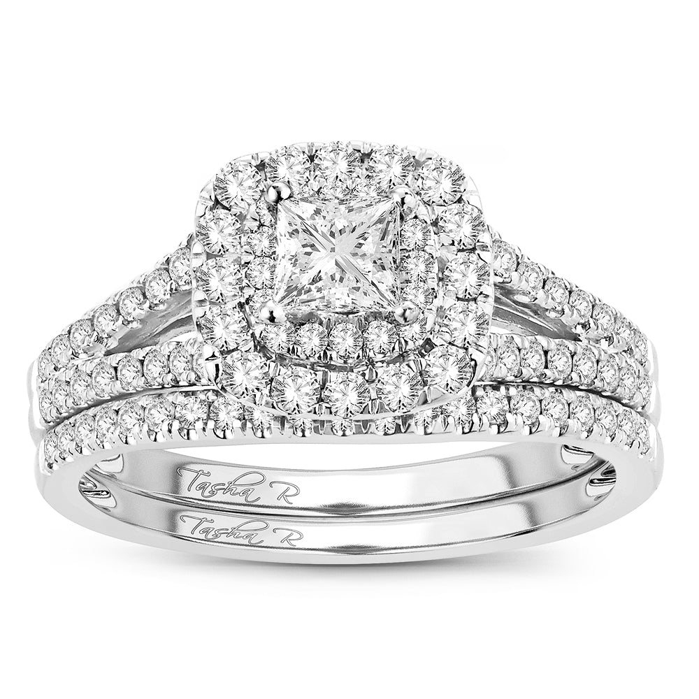 14K 1.00CT DIAMOND BRIDAL RING