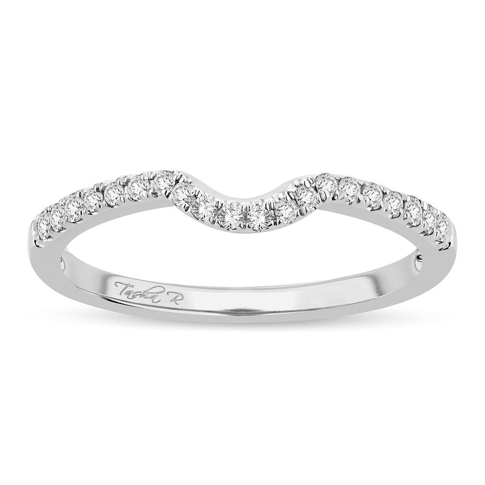 14K 0.16Ct Diamond Enhancer Band