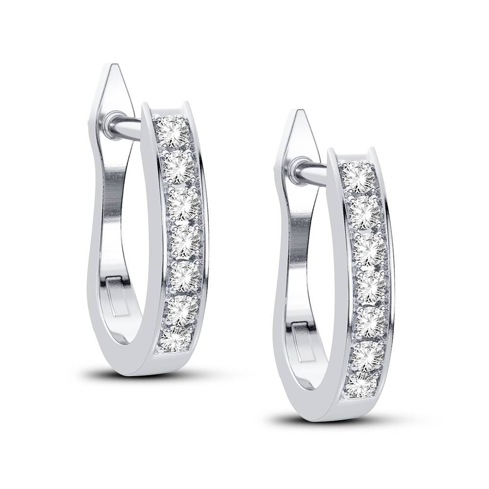 10K 0.06CT Diamond Earring