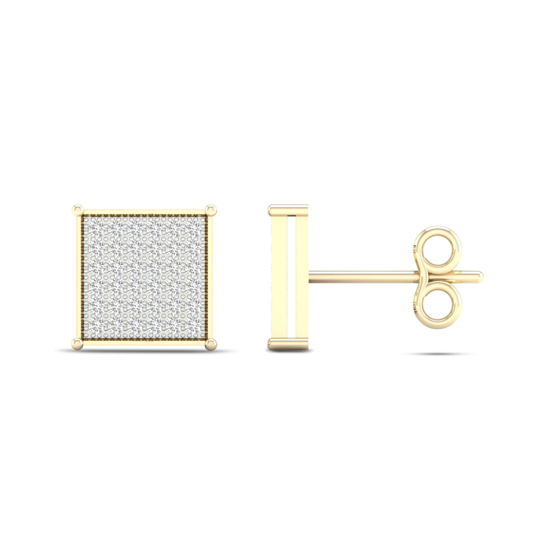 10K 0.25CT Diamond Earring