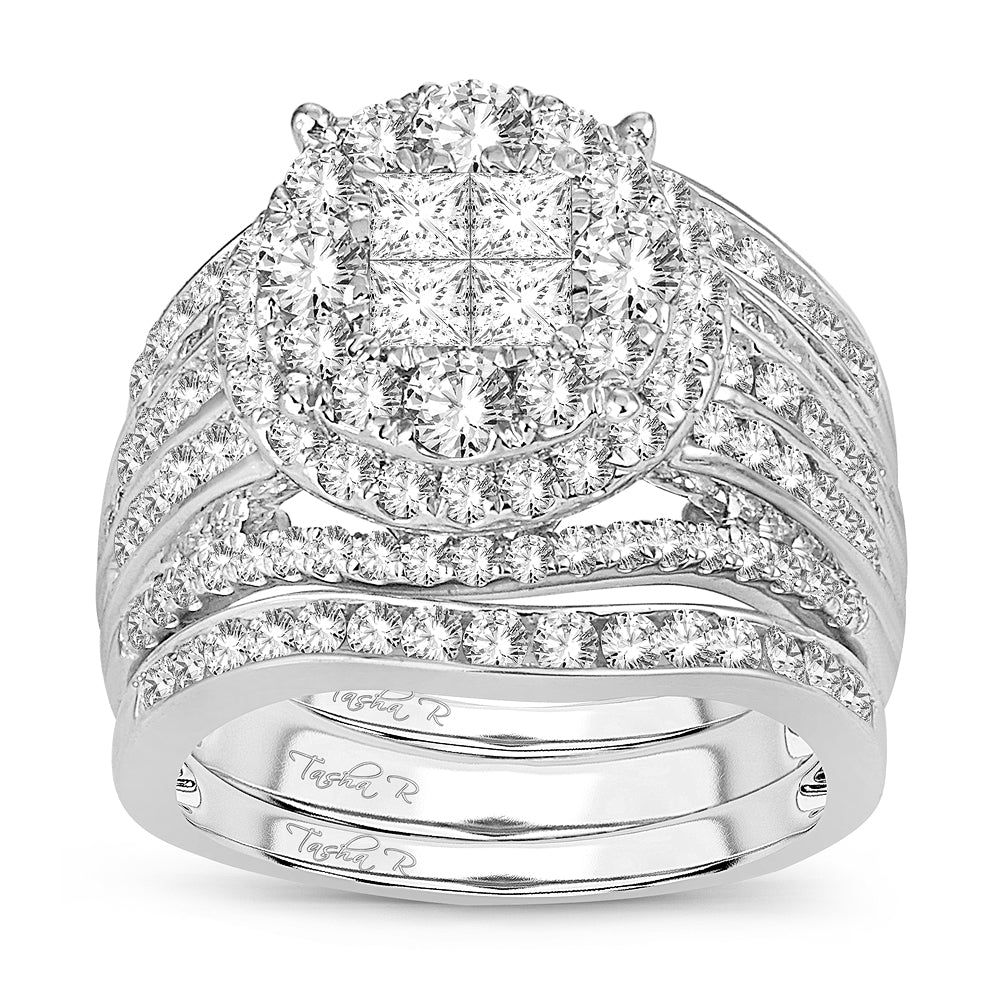 14K 2.52CT DIAMOND  BRIDAL RING