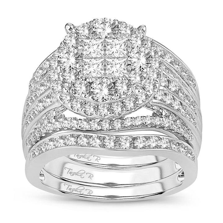 14K 2.52CT DIAMOND  BRIDAL RING