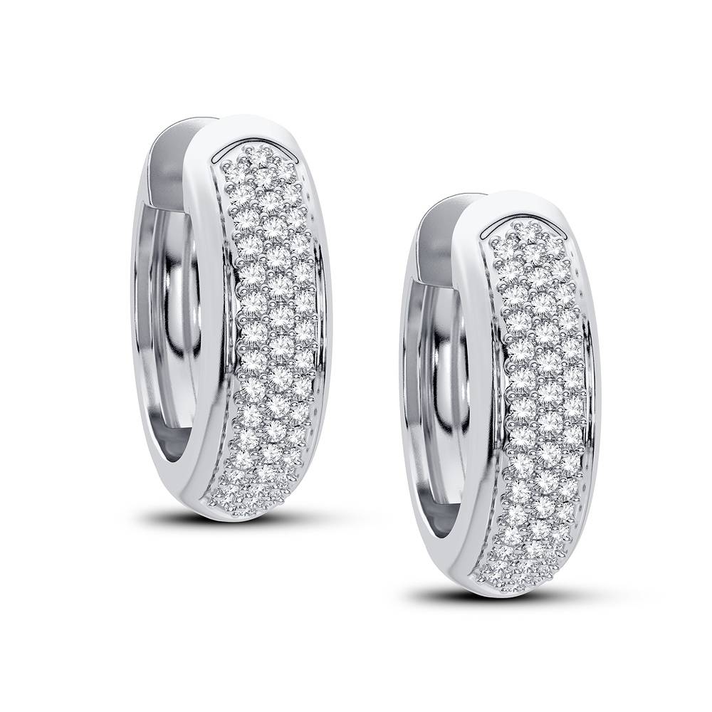 14K 0.23CT Diamond Earring