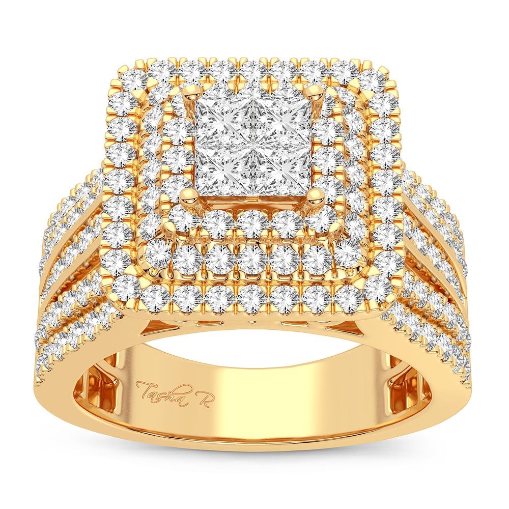 Dazzling 14K 1.50CT Diamond Ring