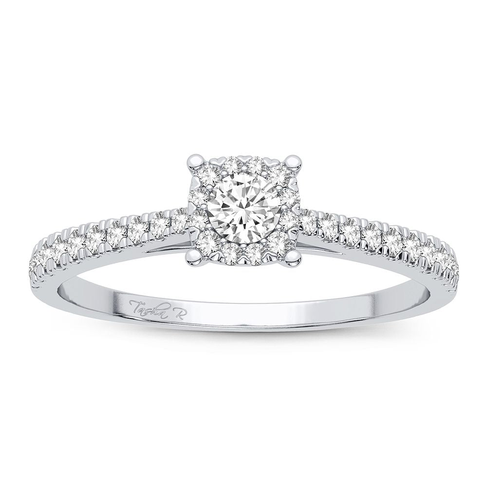 14K 0.09CT Diamond Ring