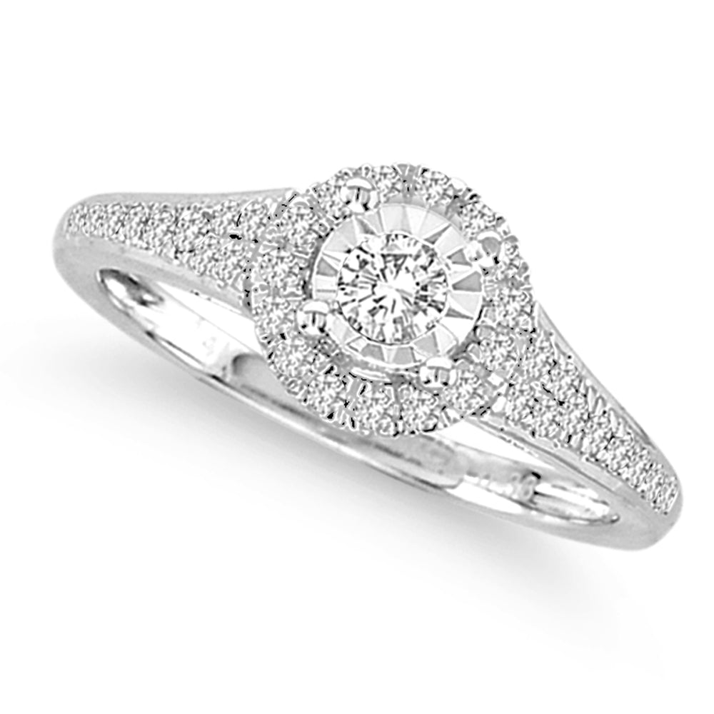 14K 0.34CT Diamond RING