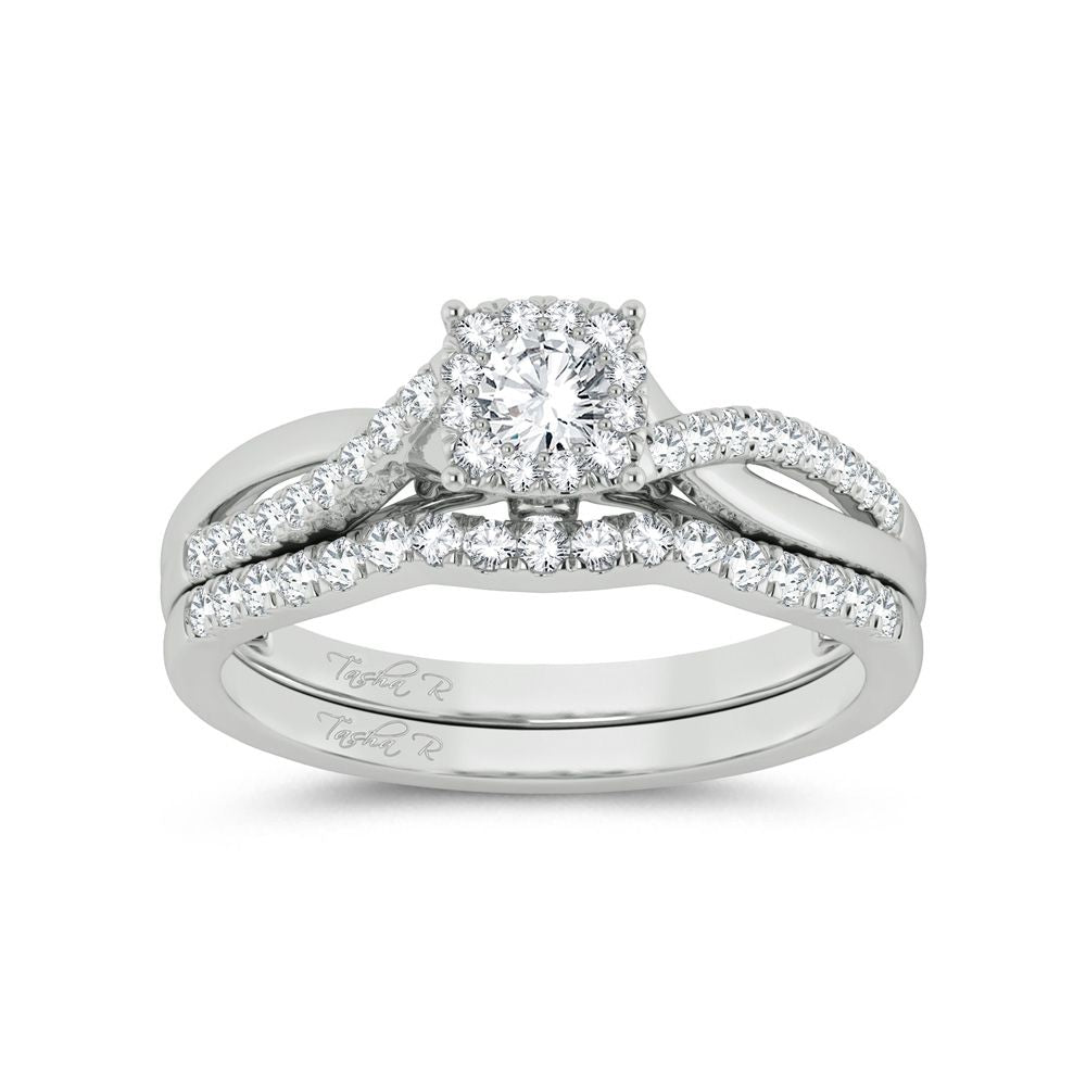 14K 0.50ct Diamond Bridal Ring