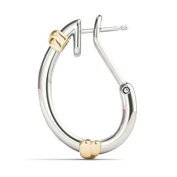 EARRINGS HOOP EARRINGS J-HOOPS