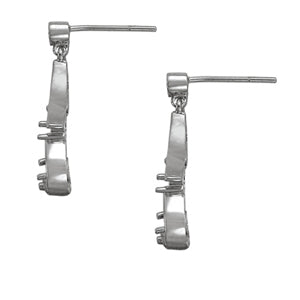 7/8 CTTW FASHION EARRING