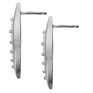 Lab Diamond Journey Stud Earrings