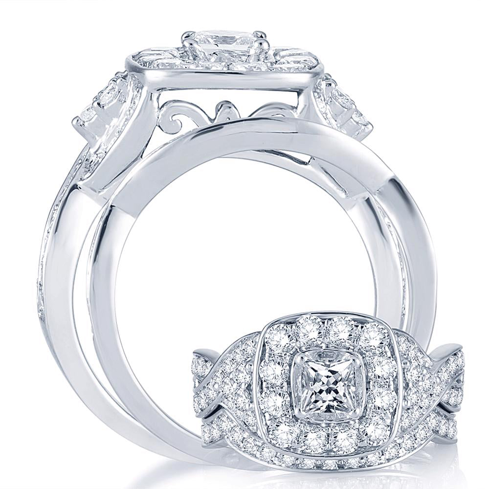 14K 2.03CT Diamond BRIDAL RING