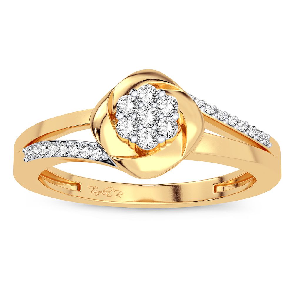 14K 0.16CT Diamond Ring