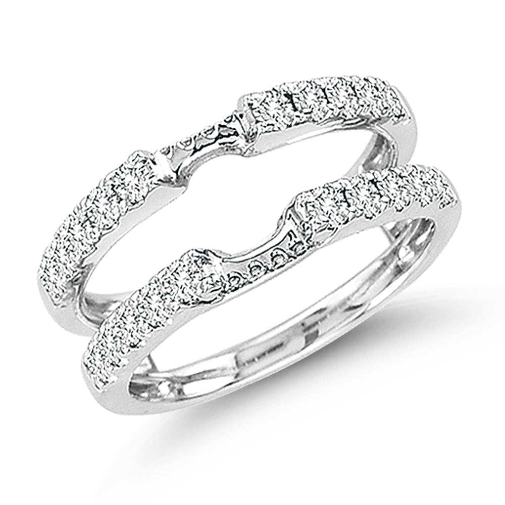 14K 0.76CT Diamond RING GUARD.