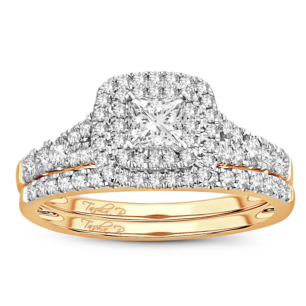 14K 1.00CT Diamond BRIDAL RING