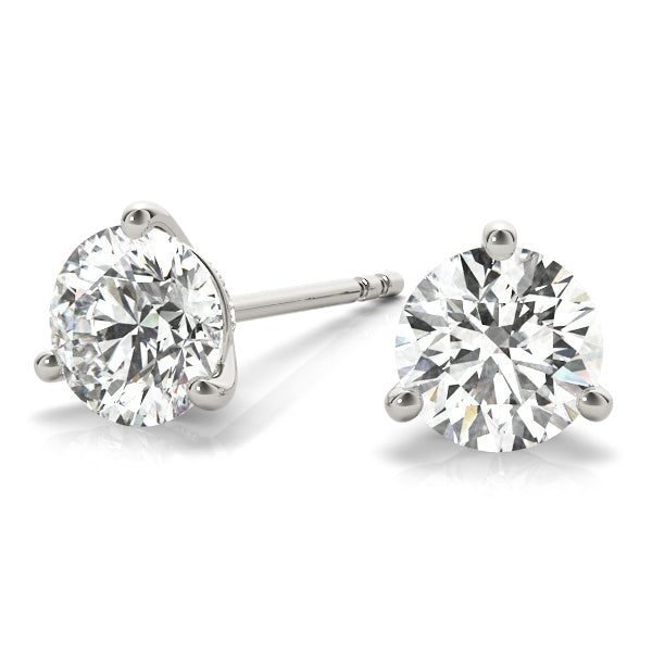 Lab Diamond Multi-Stone Stud Earrings
