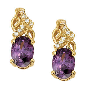 EARRINGS COLOR OVAL